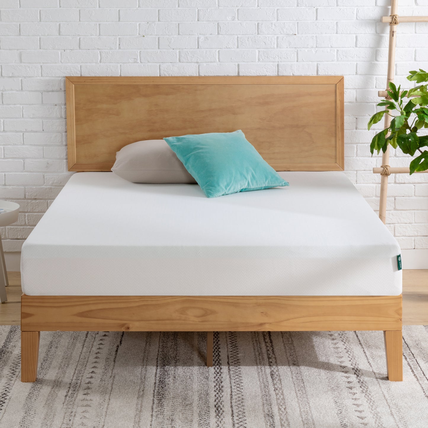 Colchón 1.5 Plazas Long Espuma Zinus Compact 105x200x20cm