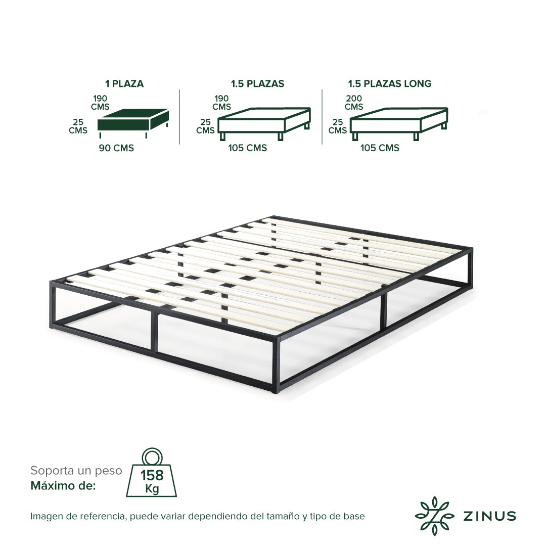 Base de cama Zinus Joseph 25cm