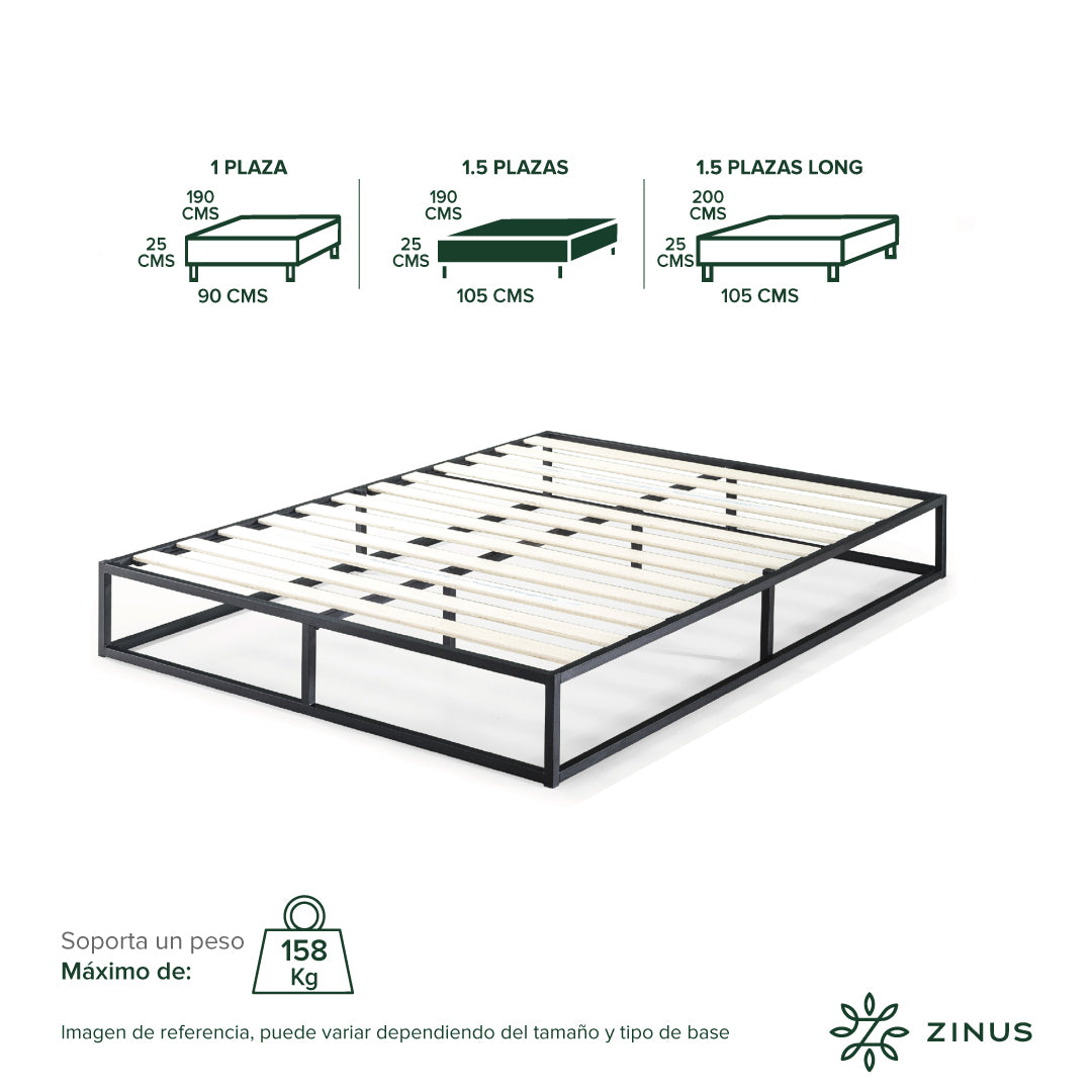 Base de cama Zinus Joseph 25cm