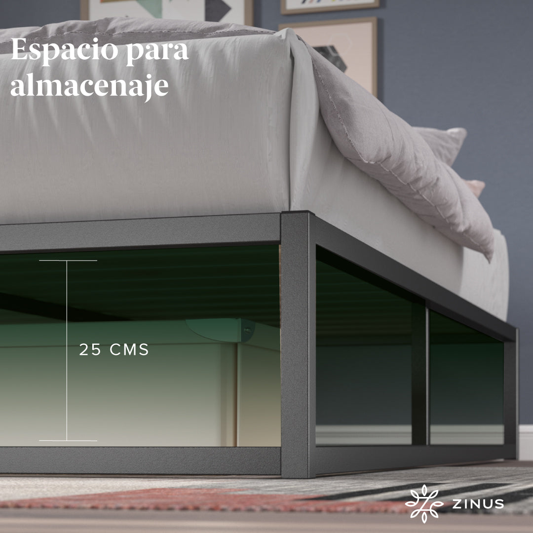 Base de cama JOSEPH Zinus 2 plazas 150x190x25cm