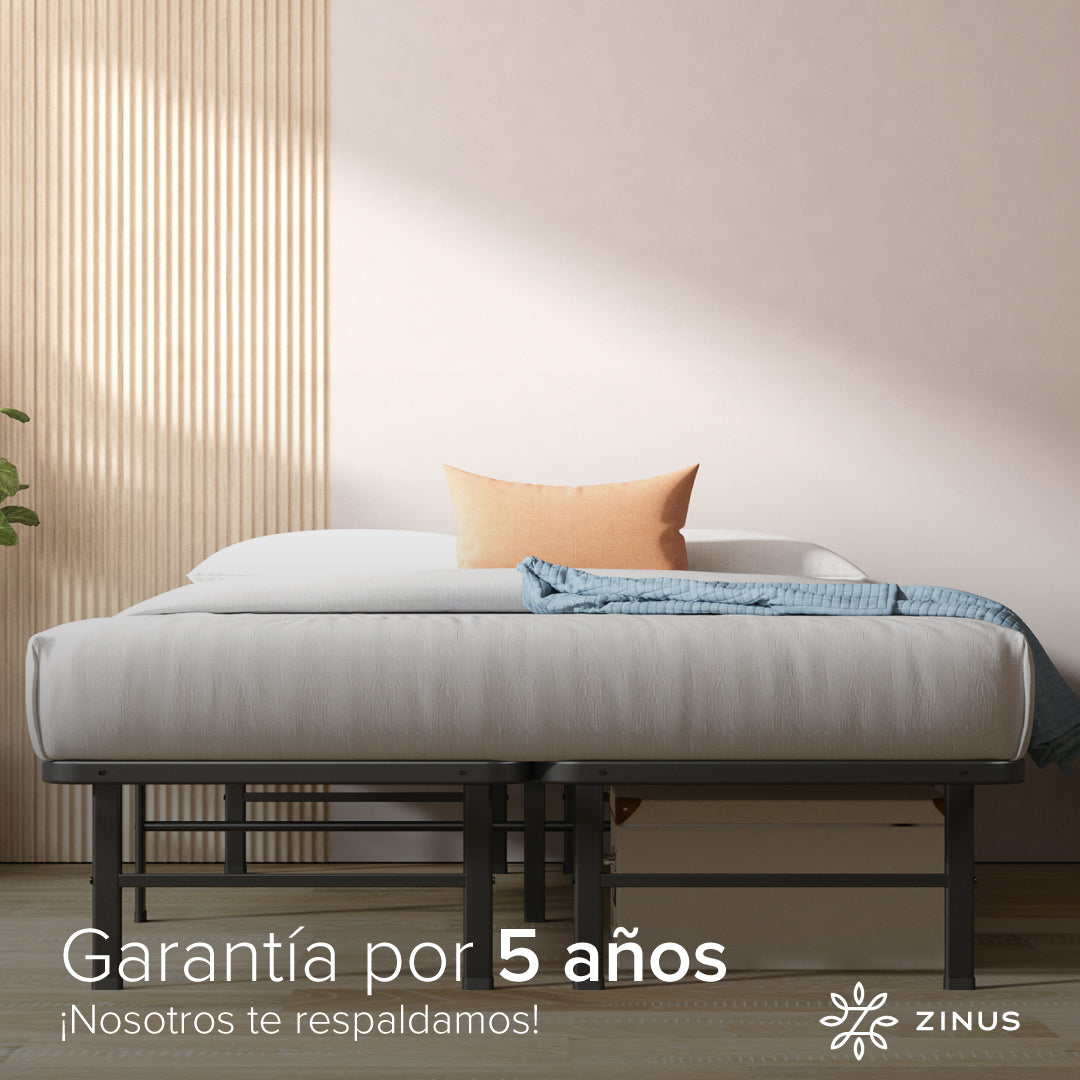 Base de Cama Zinus 2 Plazas 150x190x30cm Rumi