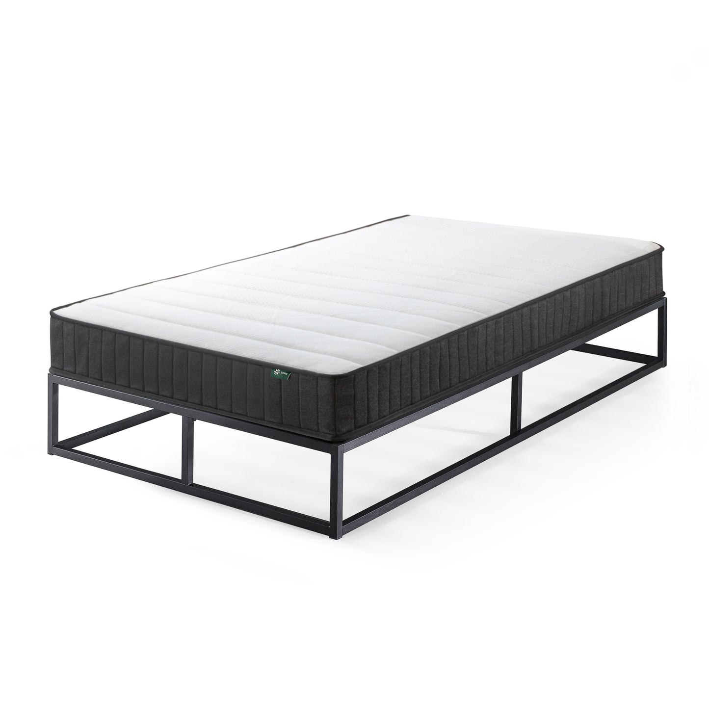 Cama Joseph Zinus Colchon Resortes Pocket 20cms 1.5 Plazas Long