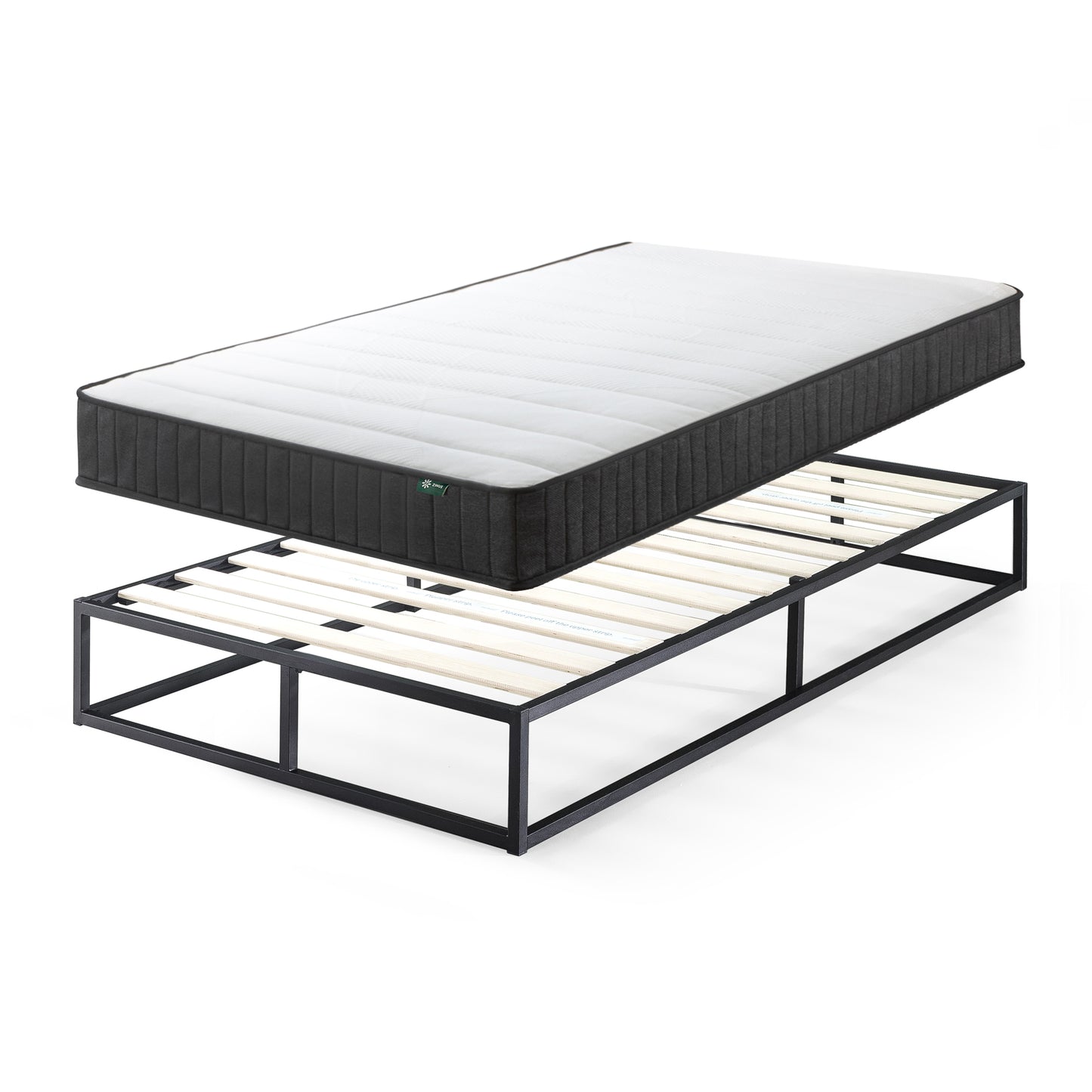 Cama Joseph Zinus Colchon Resortes Pocket 20cms 1.5 Plazas Long
