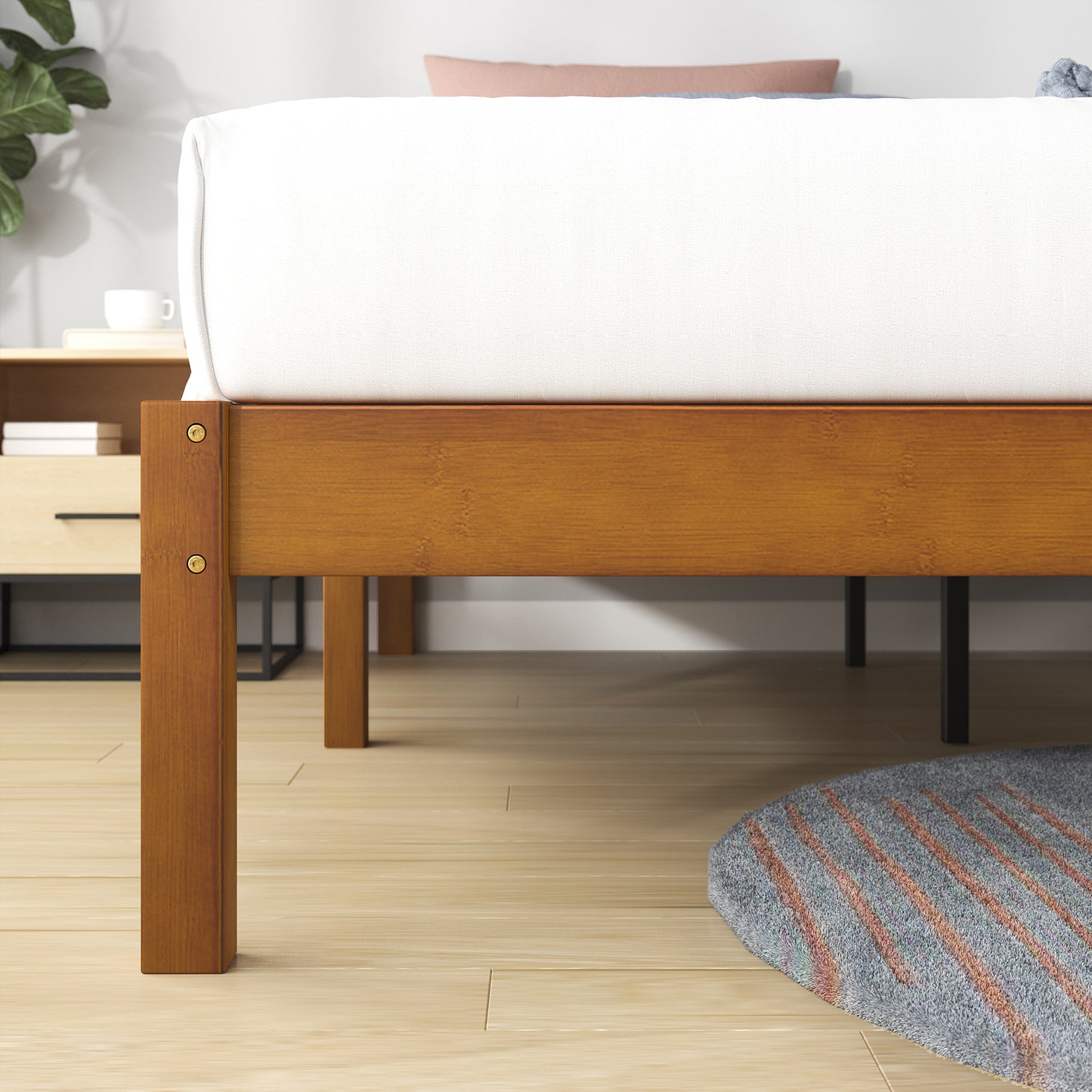 Base de Cama Zinus 1.5 Plazas Long 105x200x30cm Ellie