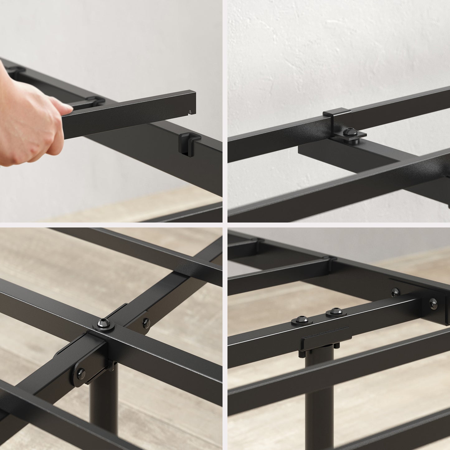 Base de cama Zinus Florence con respaldo