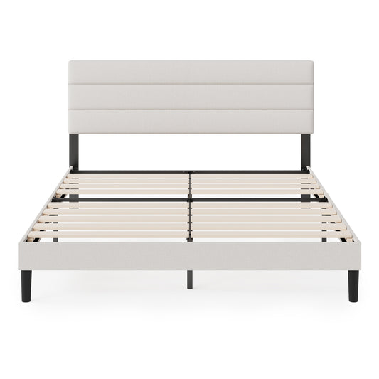 Base de Cama Premium Zinus  King 180x200x30cm Piper Respaldo