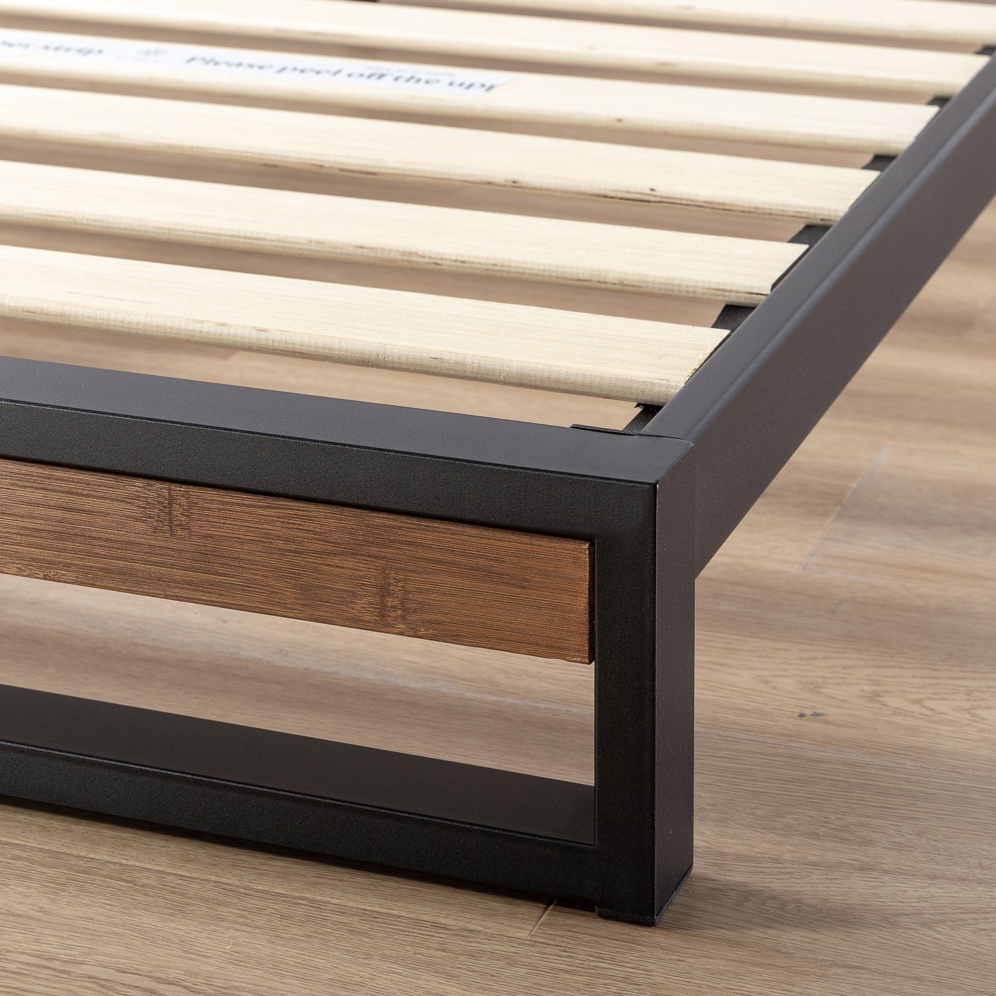 Base de cama SUZANNE con respaldo Zinus King 180x200x18cm