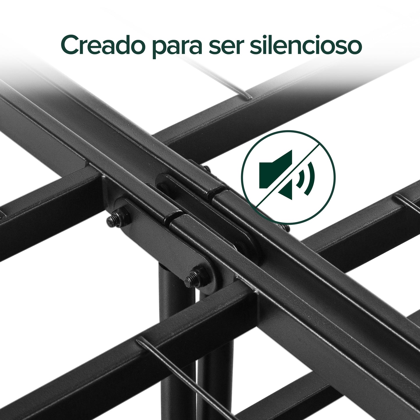 Base de cama SHAWN Zinus 1 plaza 90x190x36cm