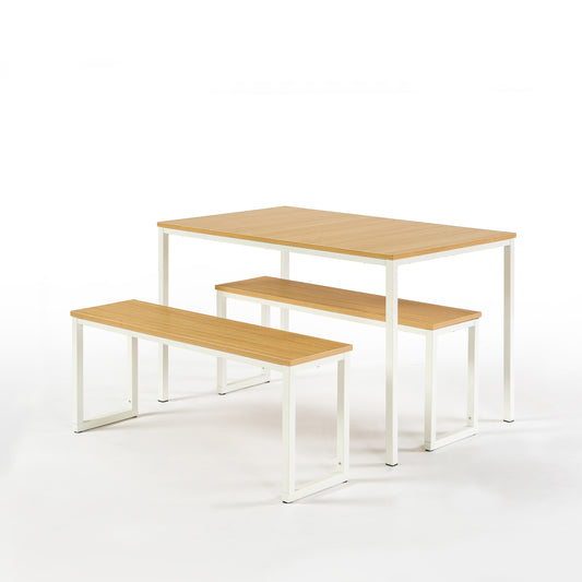 Mesa Soho Zinus con 2 bancas 76x122x74cm