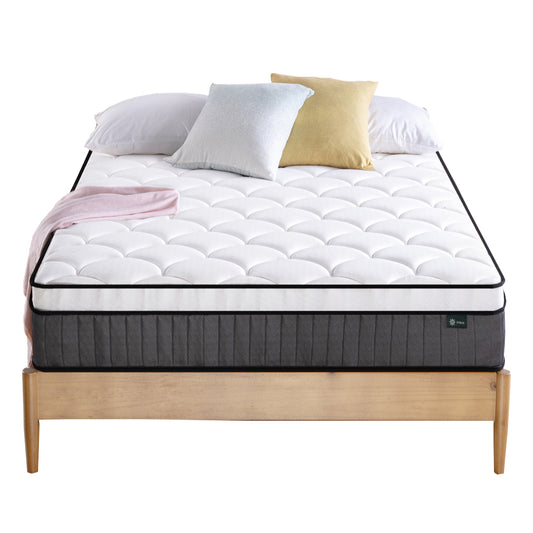 Colchón Zinus 2 Plazas 150x190x25cm Espuma y Resortes Pocket