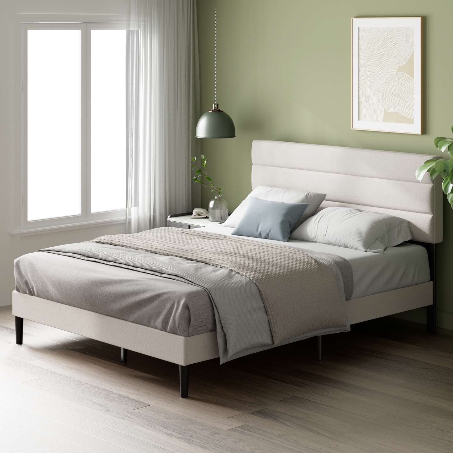 Base de Cama Zinus Piper Respaldo