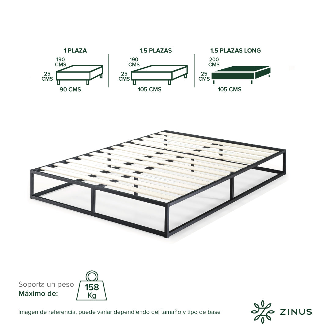 Base de cama Zinus Joseph 25cm