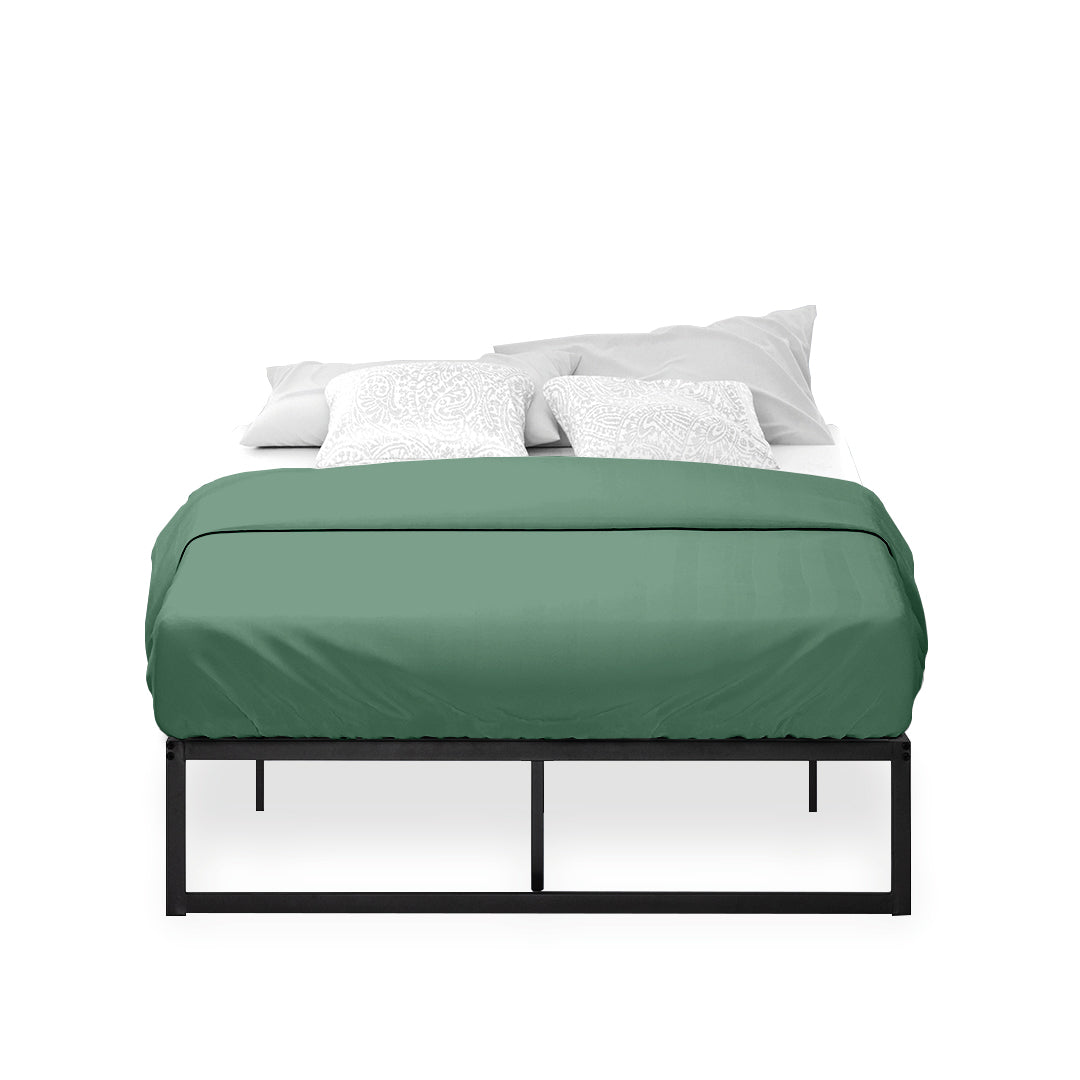 Cama Abel Zinus Colchón Espuma 2 Plazas Long 25cms