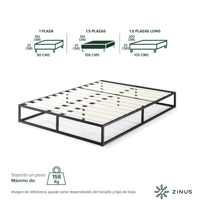 Base de cama Zinus Joseph 25cm