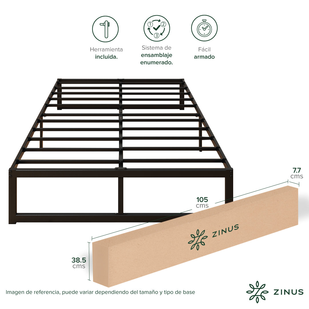 Base de cama Zinus Abel 36cm