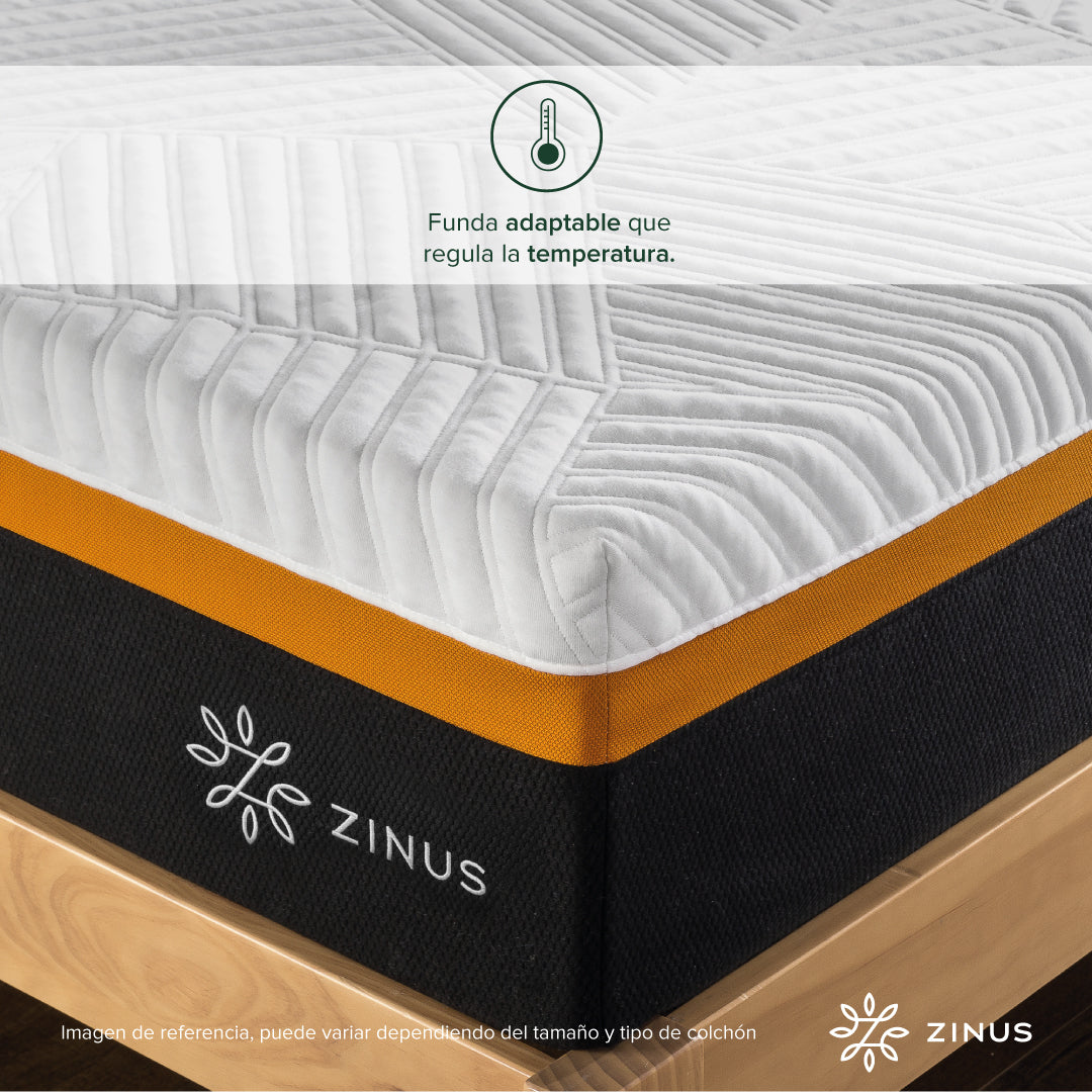Colchón Zinus King 180x200x30cm  Regula Temperatura