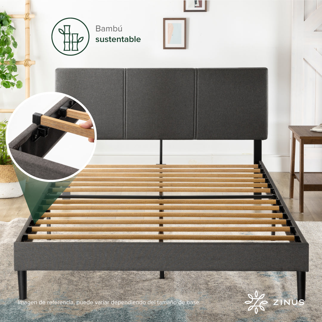 Base de Cama Cambril con Respaldo