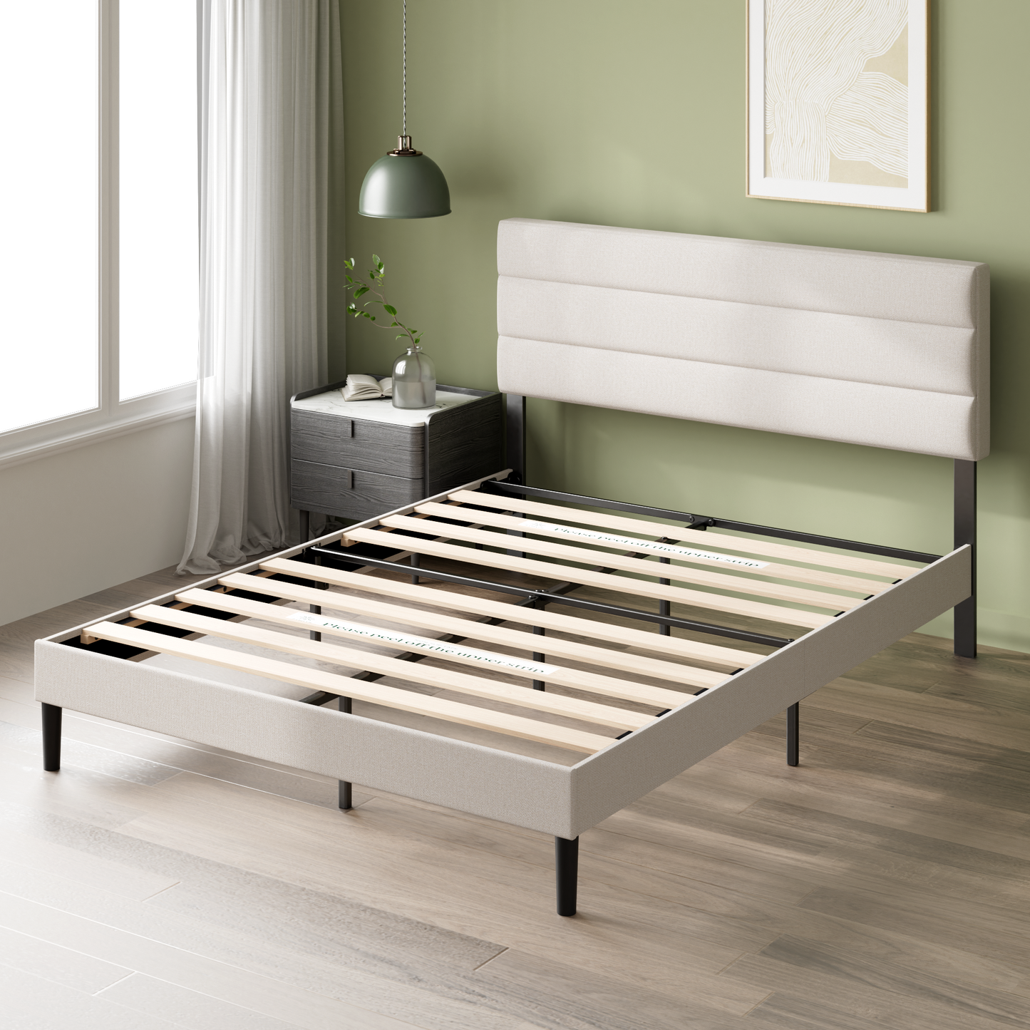 Base de Cama Zinus Piper Respaldo