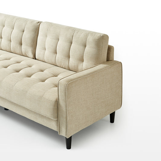Sofá Zinus benton 3 cuerpos Beige