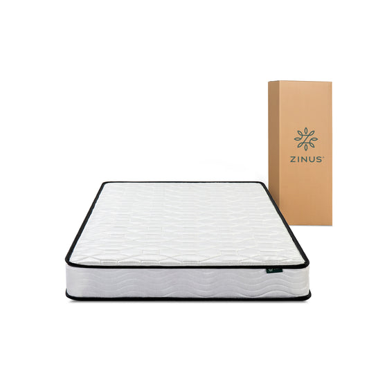 Colchón 1.5 plazas long Tight Resortes Bonnell Zinus 105x200x15cm