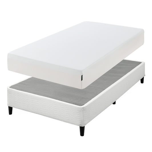 Cama Keenan Zinus Colchon Espuma 20cms 1.5 Plazas Long