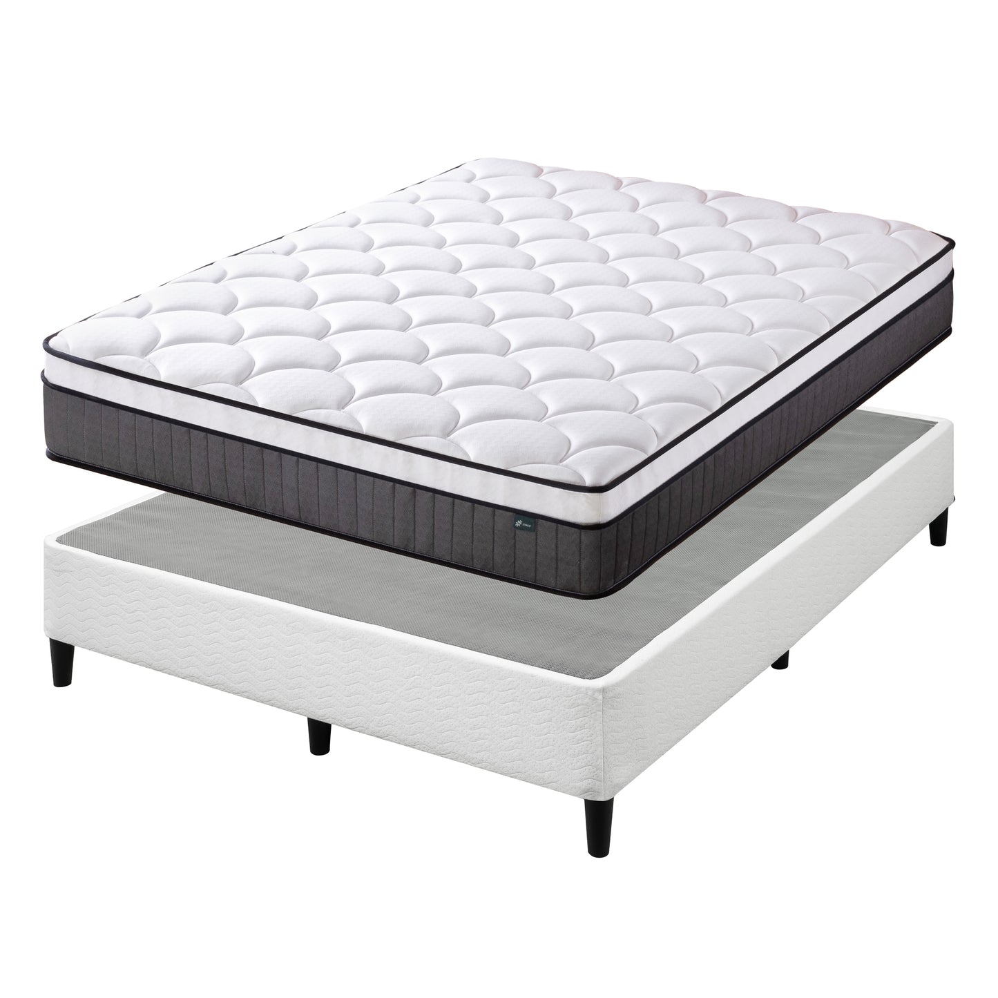 Cama Keenan Resortes Pocket 2 Plazas 25cms