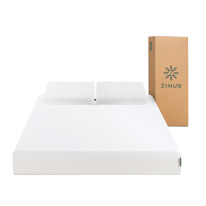 Colchón 2 Plazas Espuma Zinus Compact Memory 150x190x15cm