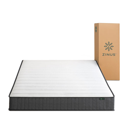 Colchón 1.5 plazas Resortes Pocket MSHOA Zinus 105x190x20cm