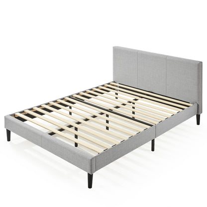 Base de cama Europea con respaldo Zinus 2 plazas150x190x30cm