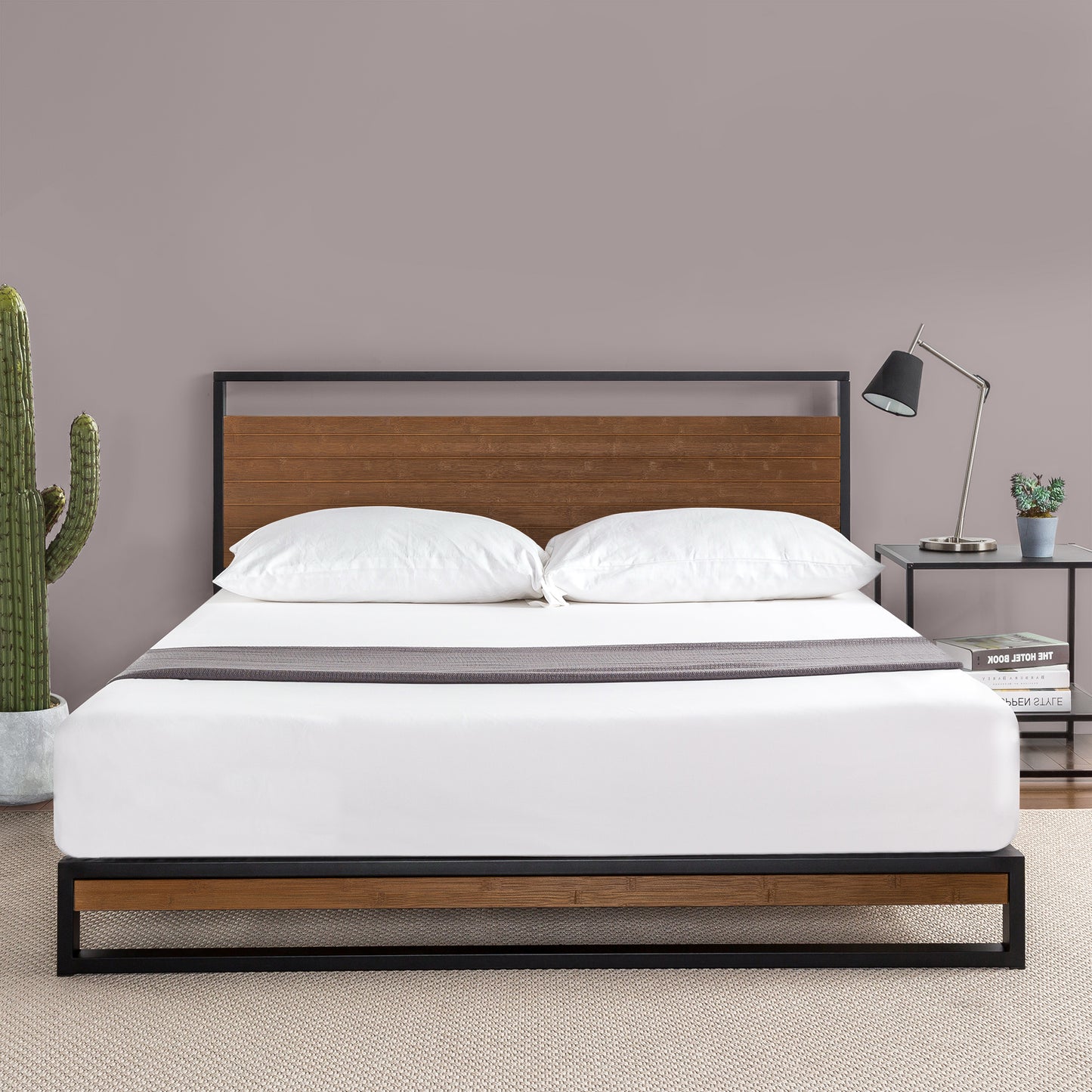 Base de cama Zinus SUZANNE con respaldo