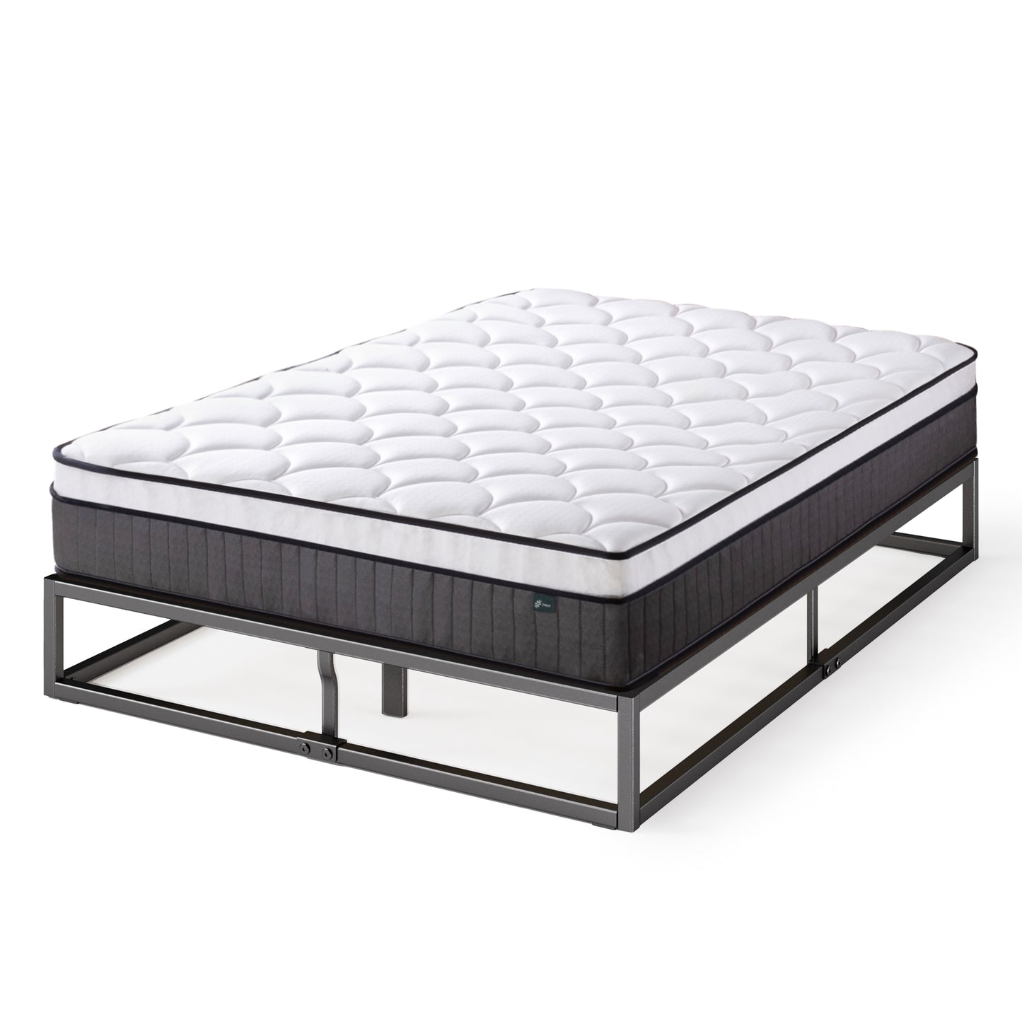 Cama Joseph Zinus Resortes Pocket 1.5 Plazas Long 25cms