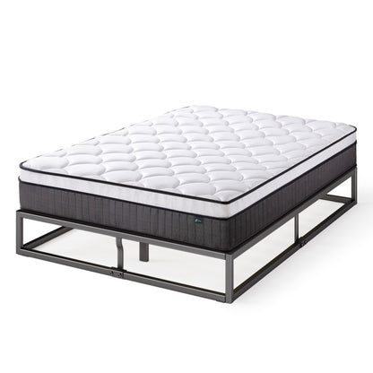 Cama Joseph Zinus Resortes Pocket 1.5 Plazas Long 25cms