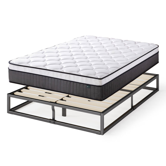 Cama Joseph Zinus Resortes Pocket 2 Plazas Long 25cms