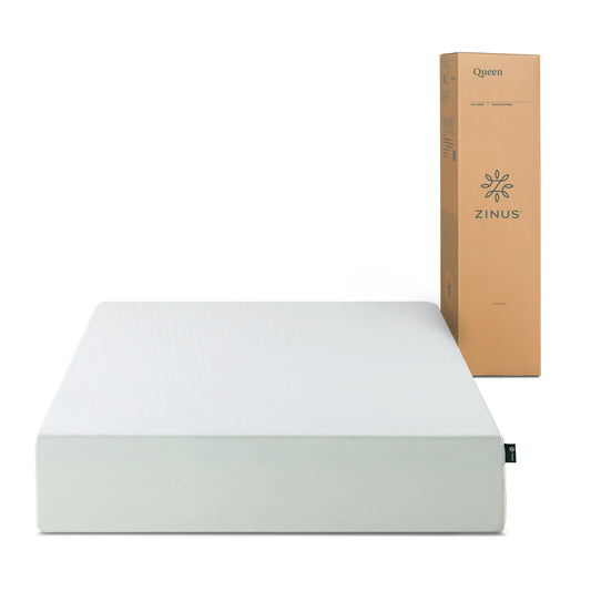 Cama Suzanne Zinus Colchon Espuma Green Tea 2 Plazas
