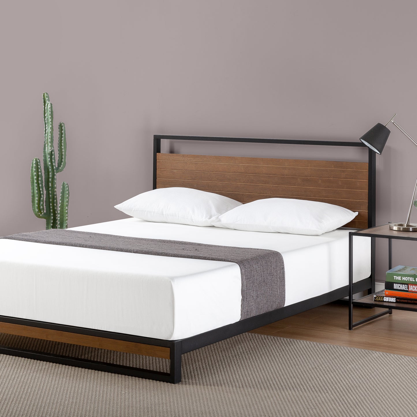 Base de cama Zinus SUZANNE con respaldo
